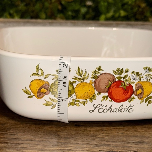 Vintage Corning Ware Spice of Life L'Echalote A-1-B Casserole Dish 1 Quart - Picture 13 of 15